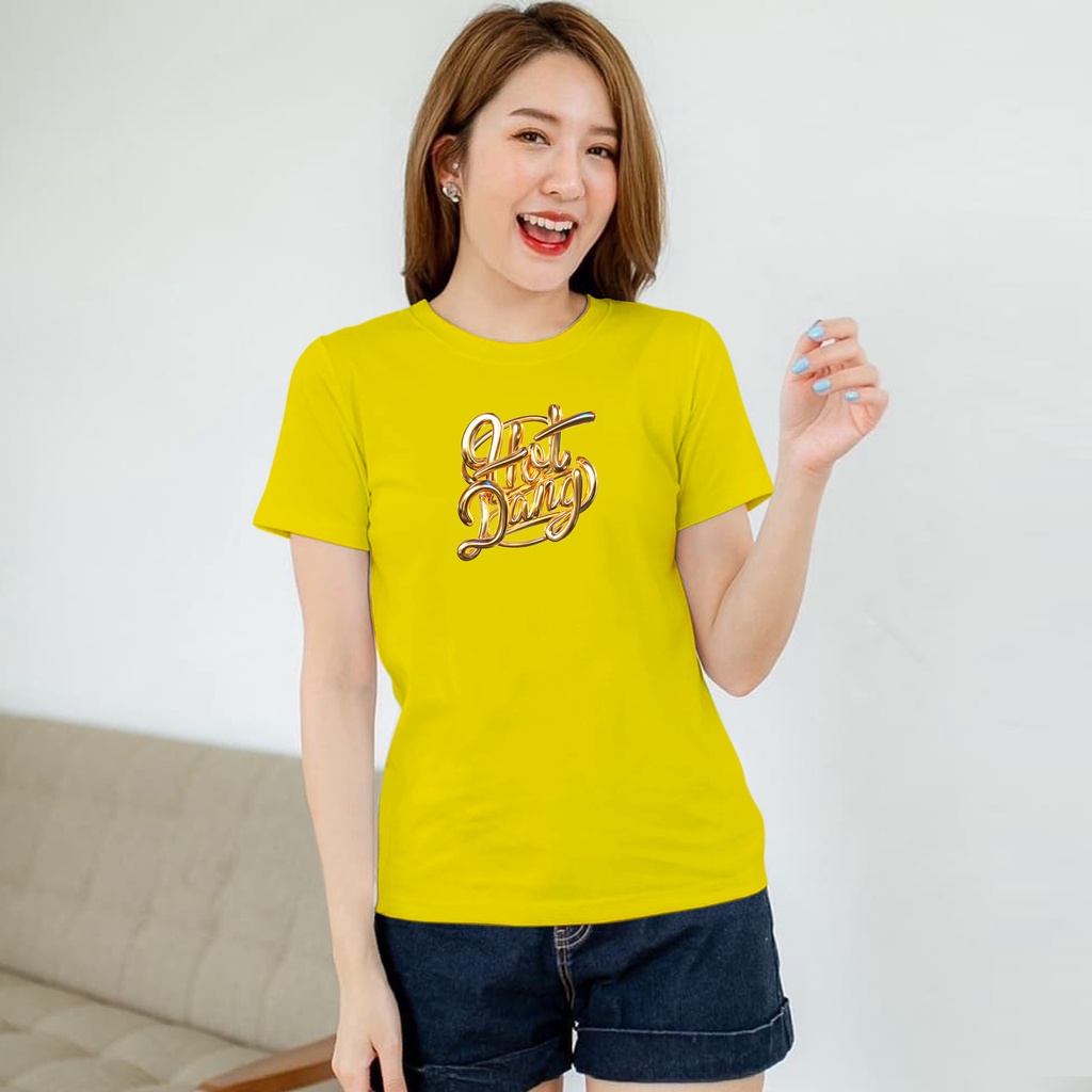 ISANNY SIZE.S M L XL XXL 2209-00068 HOT DAG / KAOS OBLONG / KAOS CEWEK / ATASAN WANITA / READY STOCK