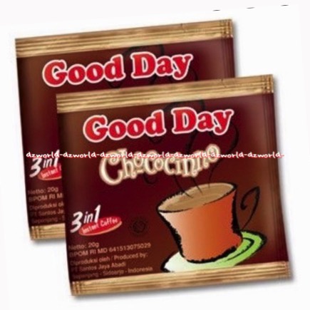Good Day Chococinno Isi 10sachet Kopi Instan Goodday Gooday Coco Cino Kopi Instan Kopi Coklat 3in1 Instan Coffee 10pcs