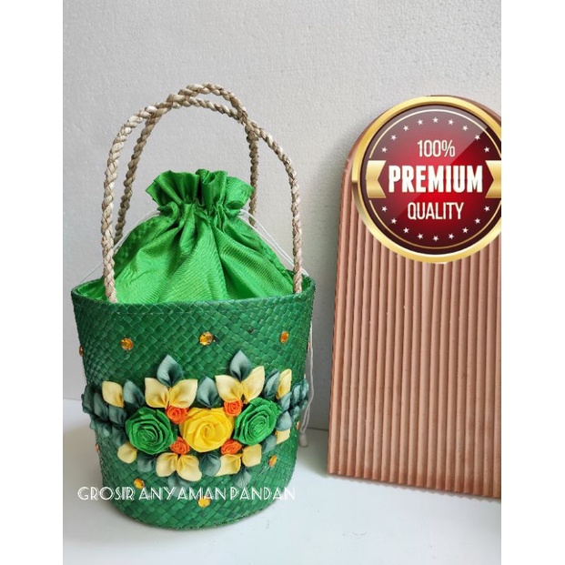 

iDk90 Tas parsel EMBER 2 TOPLES BUNGA ROSE GG RARA tas hampers natal keranjang gift imlek parcel