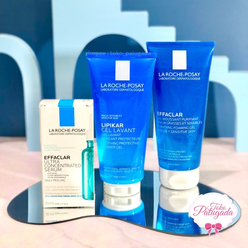 [BISA COD] La Roche Posay Original - Serum La Roche Posay - Lipikar Gel Lavant