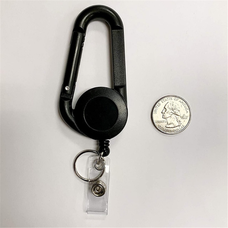 1pc Gantungan Kunci Dengan Tali Lanyard Retractable Untuk Kartu ID