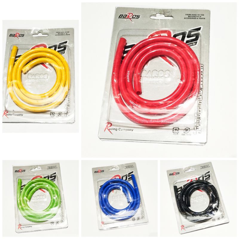 SELANG BENSIN BAROS SLANG HAWA WARNA UNIVERSAL SELANG OLI SAMPING 85CM ORIGINAL BAROS