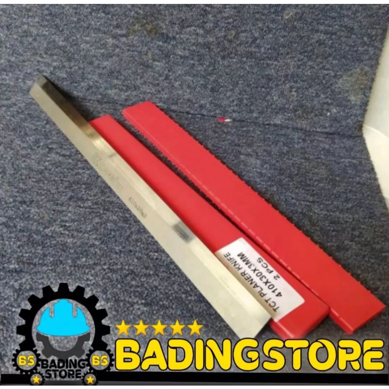 Mata Pisau Planer TCT 410 x 30 x 3mm Pisau Serut Kayu TCT PLANER KNIFE 410mmx30mmx3mm Original Kadur