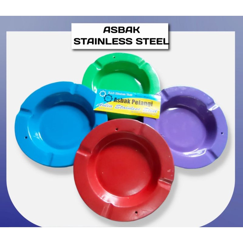 Asbak stainless steel
