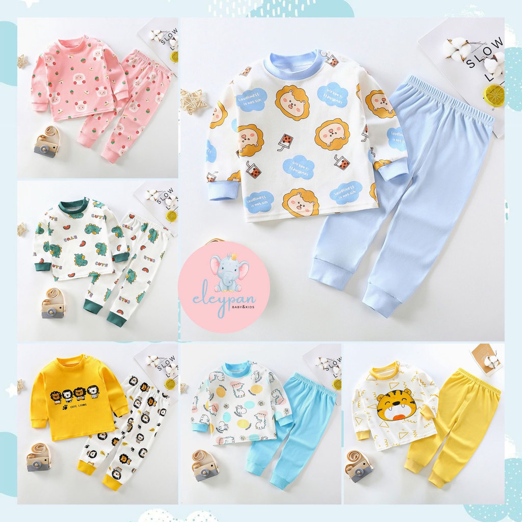 Baju Tidur Anak Premium Import Quality / Piyama Anak Lucu Impor / Setelan Pakaian Tidur Anak