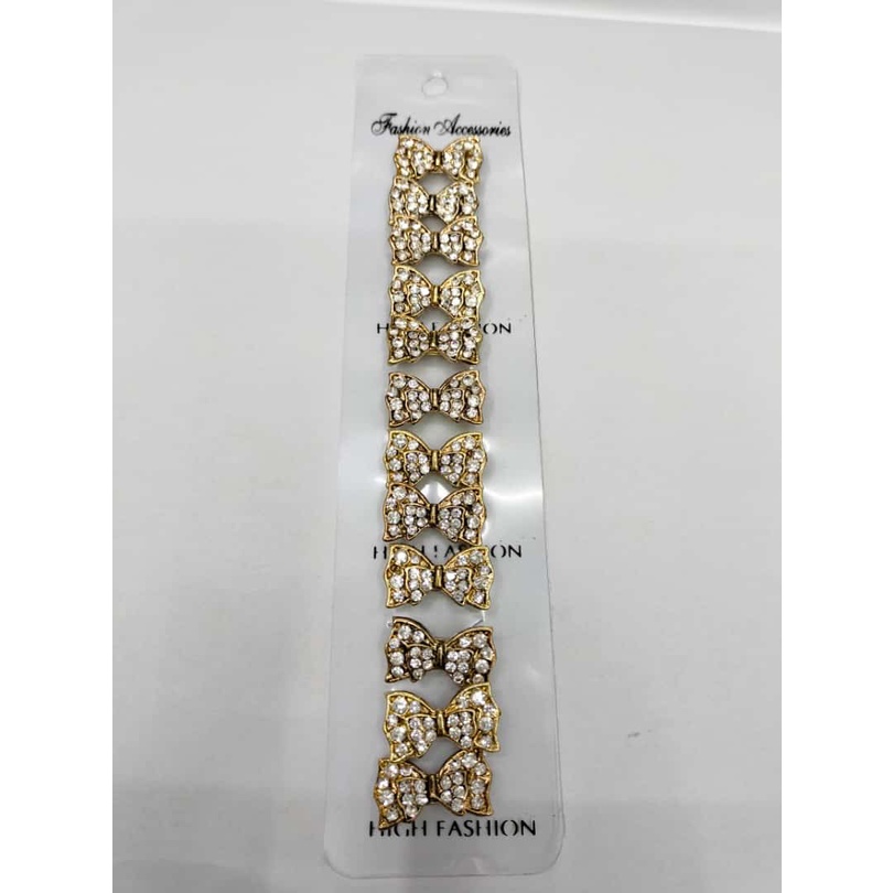 Bros dagu isi 12 pcs peniti dagu permata/ Bros Murah