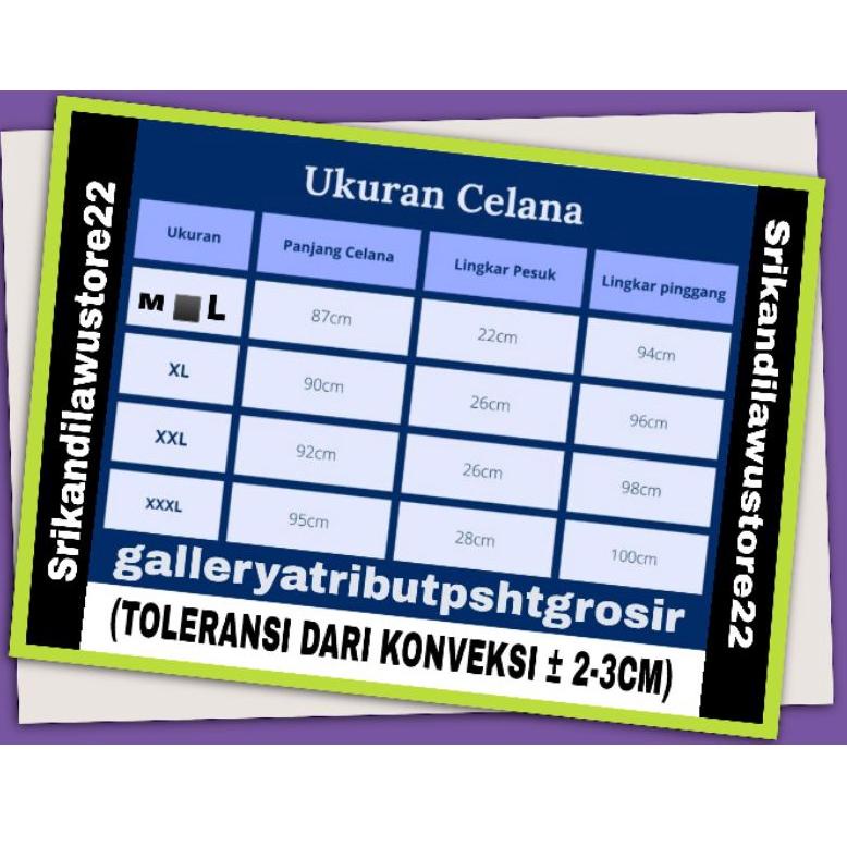 SERAGAM WARGA PSHT BLACK JET- SETELAN BAJU WARGA PSHT JET BLACK- SAKRAL BLACK JET ‑ GMB.18Oc22e