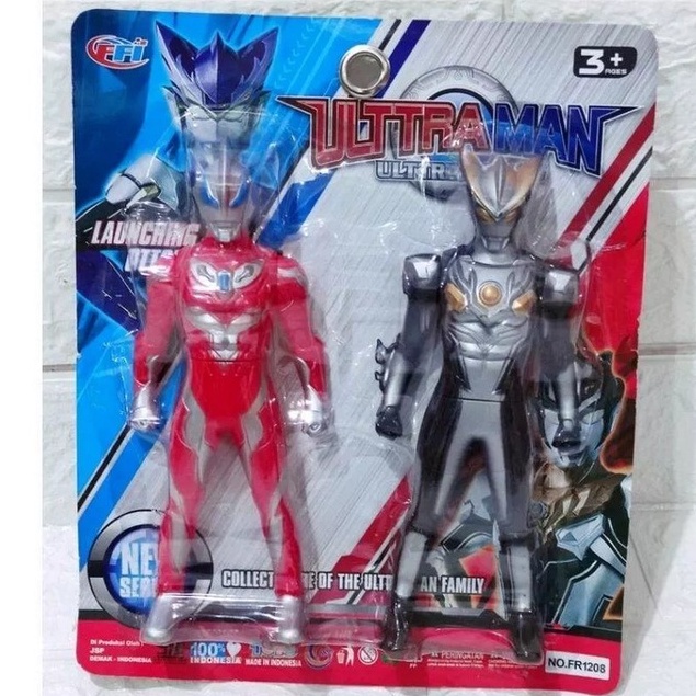 MAINAN ROBOT ULTRAMAN SET ISI 2 PCS MURAH FR1208