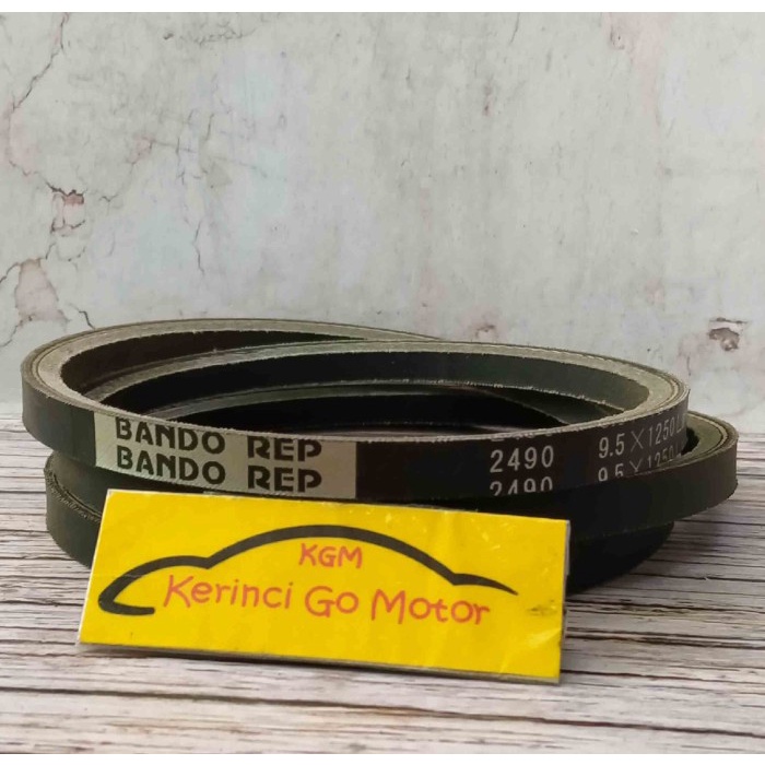 BANDO VAN BELT REP-2490 V BELT TALI KIPAS REP2490 FAN BELT BENANG