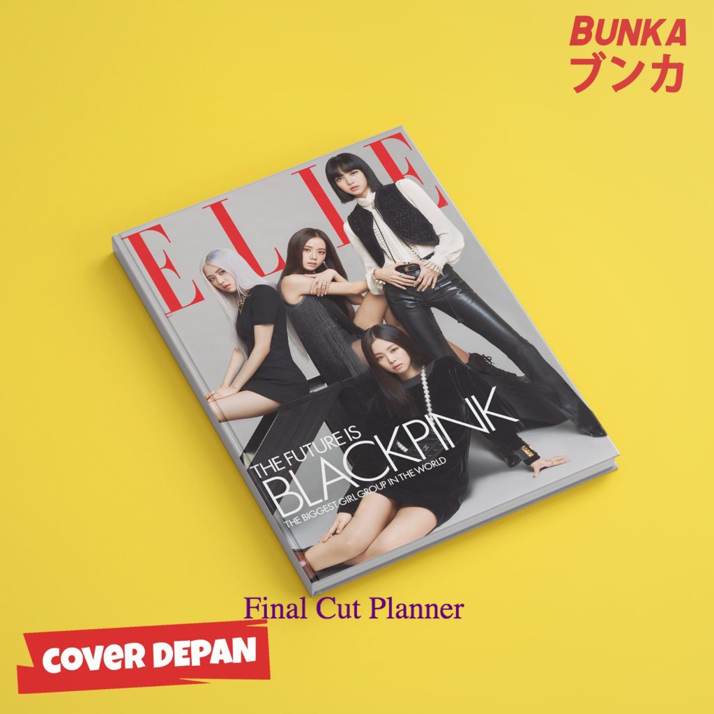 

Notebook KPOP Black Pink Elle Hardcover A5 Buku Tulis Catatan Note Agenda Planner Jurnal .