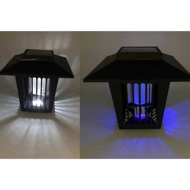 Lampu Taman 2 in 1 Pembasmi Nyamuk Cafe UV Light Solar Power XL 219