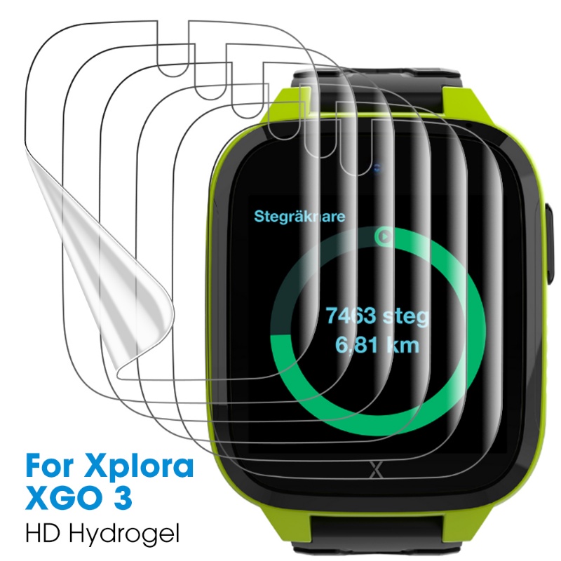 Film Pelindung Layar Full Cover Transparan Anti Gores Bahan TPU Untuk Xplora XGO 3
