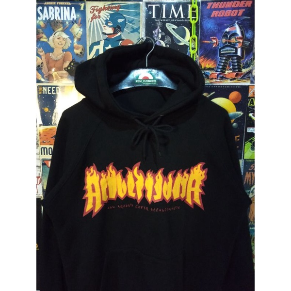 HOODIE ACOVER FLAME SECOND ORI PRELOVED