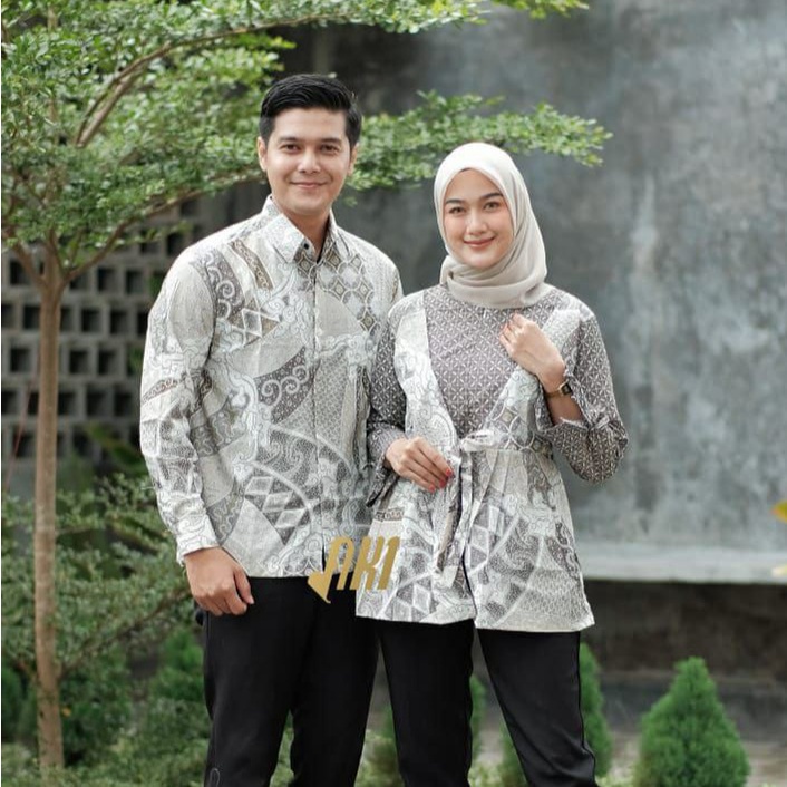 Batik Couple Motif BaruTerbaru Seragam Batik Kantor M L XL XXL GROSIR baju kantor - koleksibatik