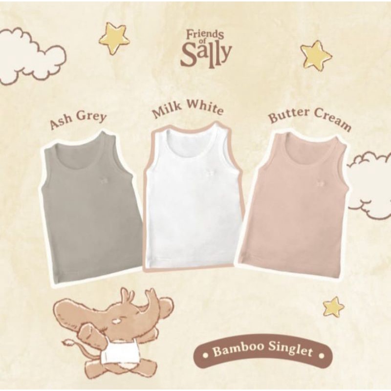 Bamboo Singlet - Friends Of Sally