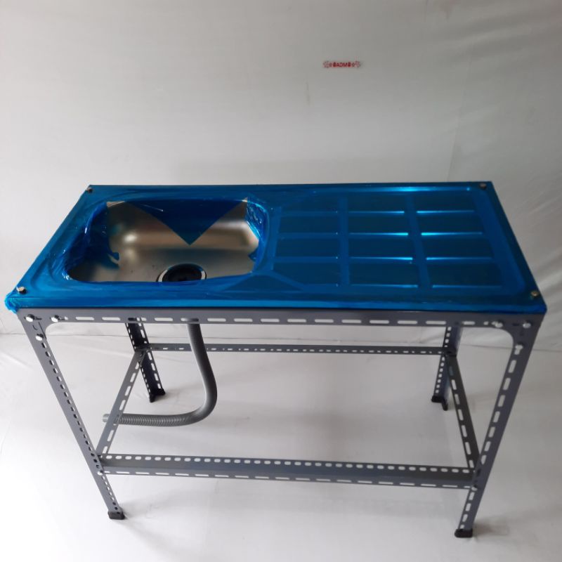 wastafel portable  Kitchen Sink Stainless /Bak Cuci Piring 96x43