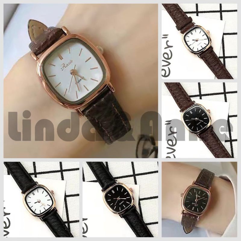 Jam Tangan Wanita Gaya Retro Untuk Bisnis Korean Import