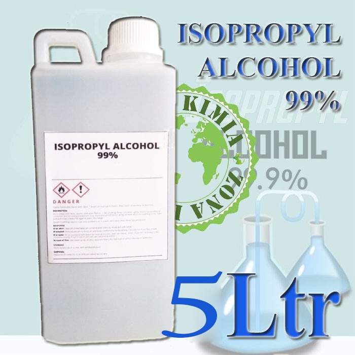 Jual Jual Isopropyl Alcohol 99 5liter IPA ISO Alkohol Murni Alkohol Medis Shopee Indonesia