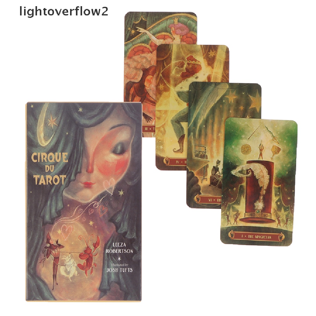 (lightoverflow2) Mainan Board Game Kartu Tarot Ramalan Gemuk Untuk Keluarga