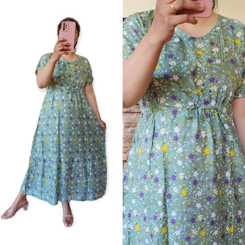 DRESS NABILA TALI SRUT/DRESS KEKINIAN