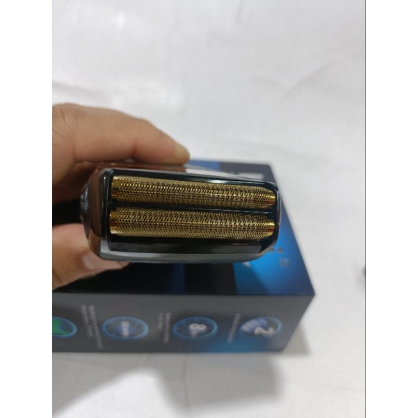 Alat Mesin cukur Kumis Jenggot Botak Original Kemei km 2024 Cas Usb