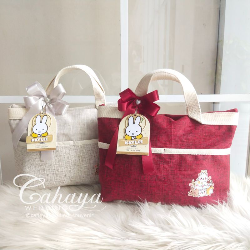 Extended Bag for Hampers / Tas Kanvas Lipat