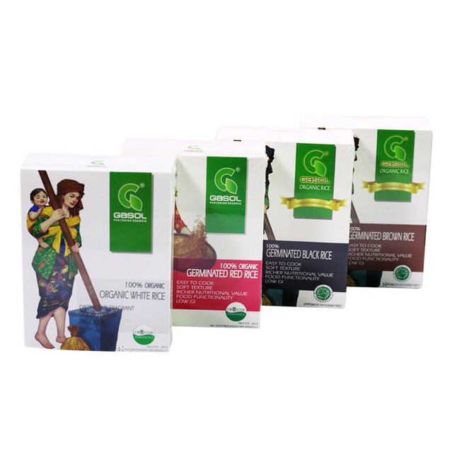 GASOL MURAH BERAS ORGANIC RICE PORRIDGE / RED RICE / WHITE RICE 300GR BUBUR BERAS ORGANIK MAKANAN BAYI MPASI A1B2C3