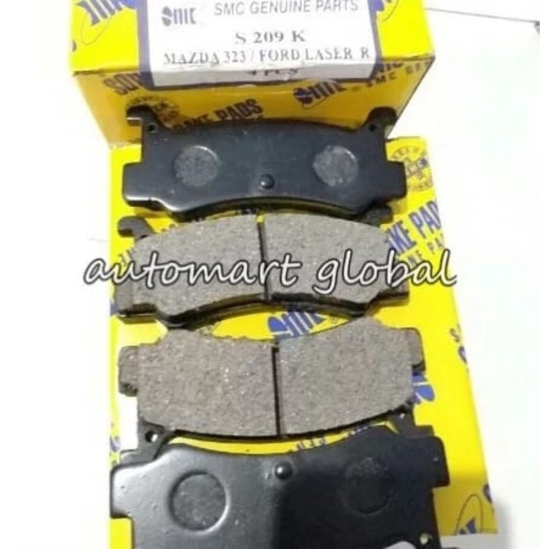 brake pad kampas rem depan ford laser