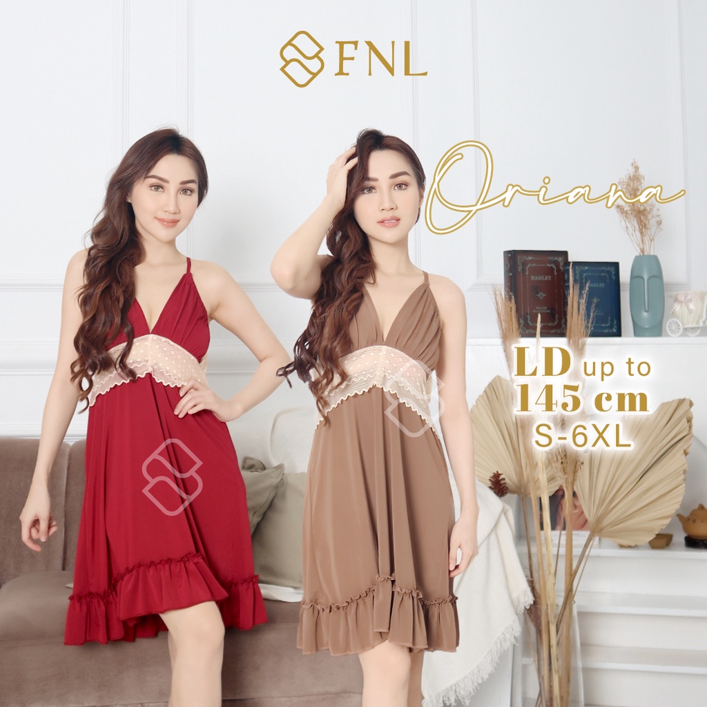FNL Night Wear ORIANA Daster Sexy Premium Jumbo