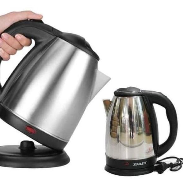 11.11 SALE Teko Listrik 2 Liter - Electric Kettle 2 Liter - Teko Listrik Stainless Steel - Teko Rebu