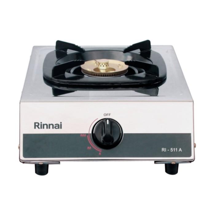 Rinnai RI-511A Kompor Gas 1 Tungku ri511a Stainless ri511 A rinai 511