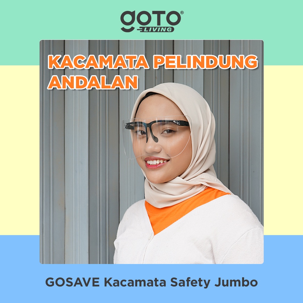 Kacamata Safety Google Glass Jumbo Las Apd