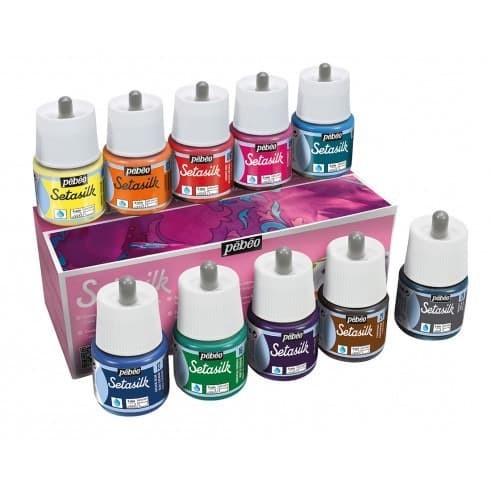 

Eklusif Pebeo Setasilk Cat Kain/ Fabric Paint 45 Ml Promo