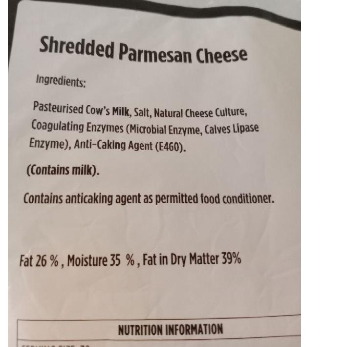 

Diskon✔️Keju Parmesan Parut Anchor/parmesan shredded Halal|SQ6