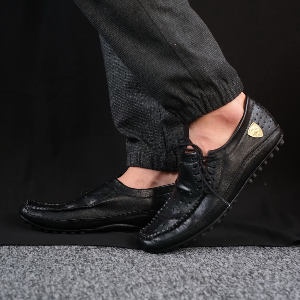 BURAY X SEPATU SLIP ON PRIA LOAFER DEWASA KULIT ASLI ORIGINAL PREMIUM CASUAL FORMAL SLIP ON PRIA KERJA KANTOR GURU PNS PESTA RESMI NYAMAN || SLIP ON PRIA PANSUS BERKUALITAS 2022