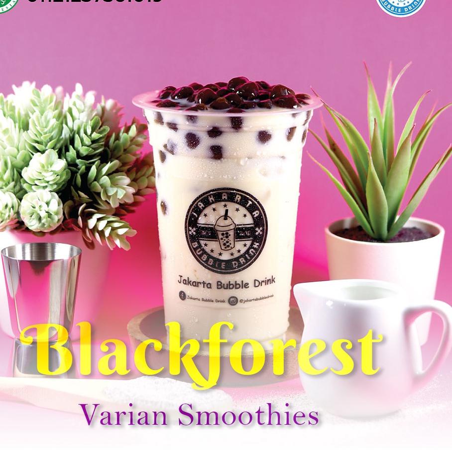 

READY ✅Bubuk Minuman BLACKFOREST Powder 1 KG- Jakarta Bubble Drink | HALAL|KD8