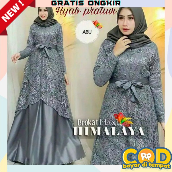 Pakaian Wanita Muslimah Fashion Muslim Remaja Import Jumbo Gamis Syarii Gsmis Syar'I Games Murah Dre