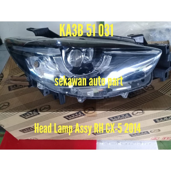 Head Lamp Assy CX-5 / CX5 Kanan thn 2014 .