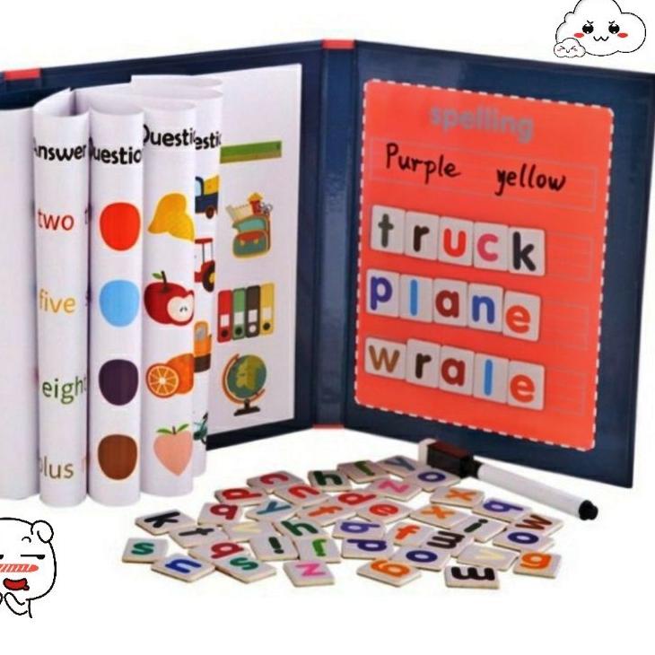 

Garansi 100% SPELLING GAME Buku Mainan Anak Belajar Buku Edukasi Buku Spelling Game