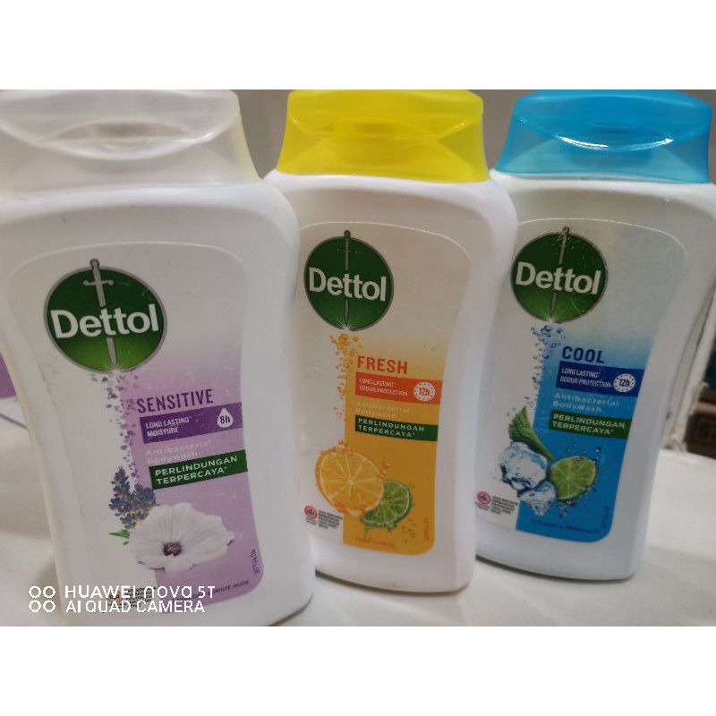 sabun cair dettol  botol 100ml alvariant