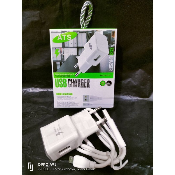 Charger ATS 1 USB Fast charging micro USB