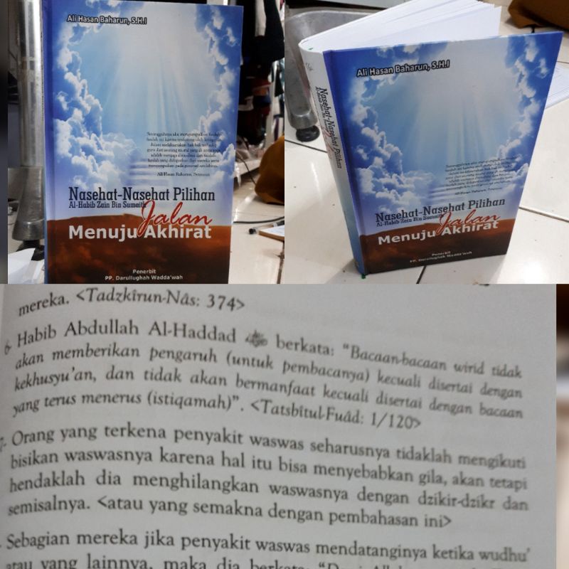 Buku NASEHAT PILIHAN JALAN MENUJU AKHIRAT terjemah kitab fawaidul mukhtaroh habib zen bin smith