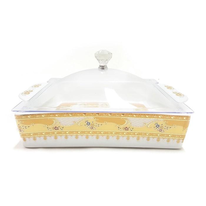 

Tempat Kue Segi Vicenza / Square Cake Plate Vicenza P137 014