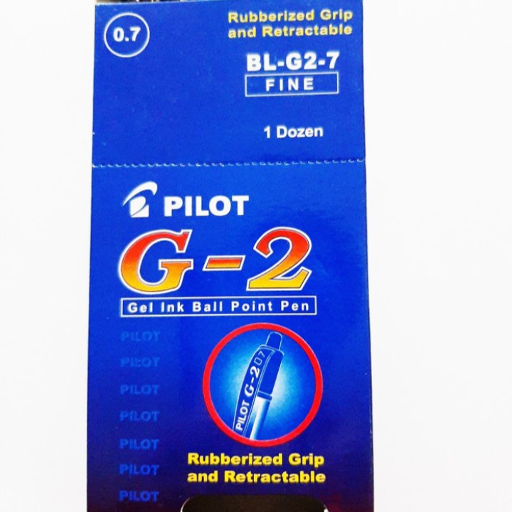 Pulpen pen Pilot G-2 Hitam BL-G2 0.7 Original Japan (LSN)