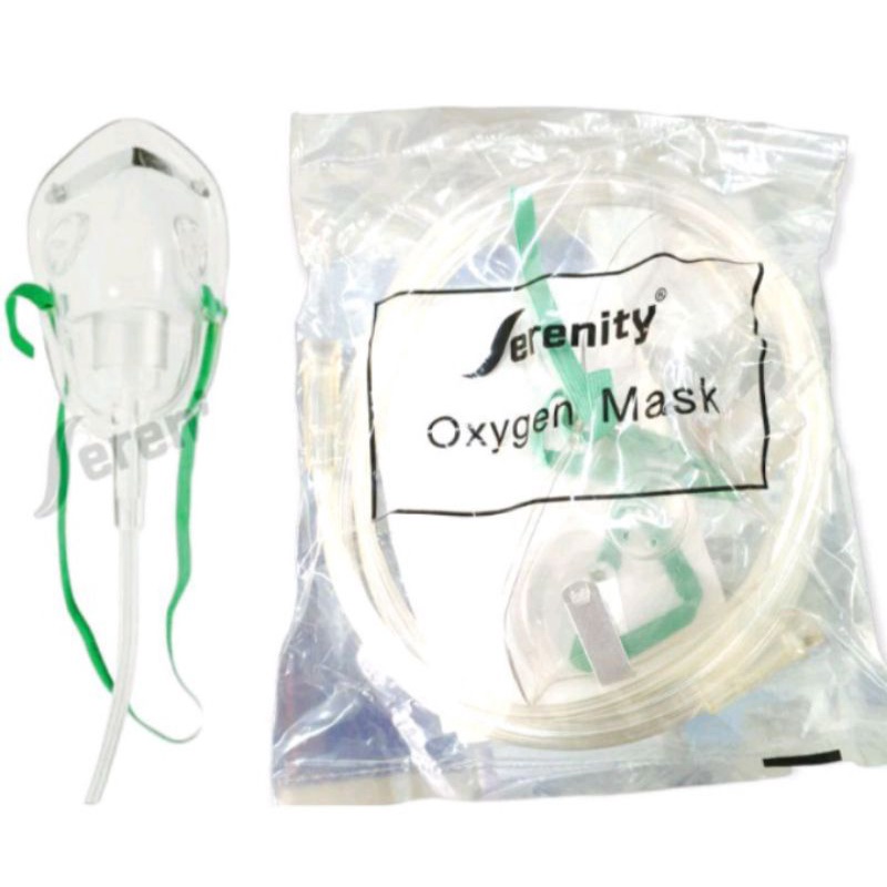 Serenity Oxygen mask Adult / Serenity masker Oxygen dewasa