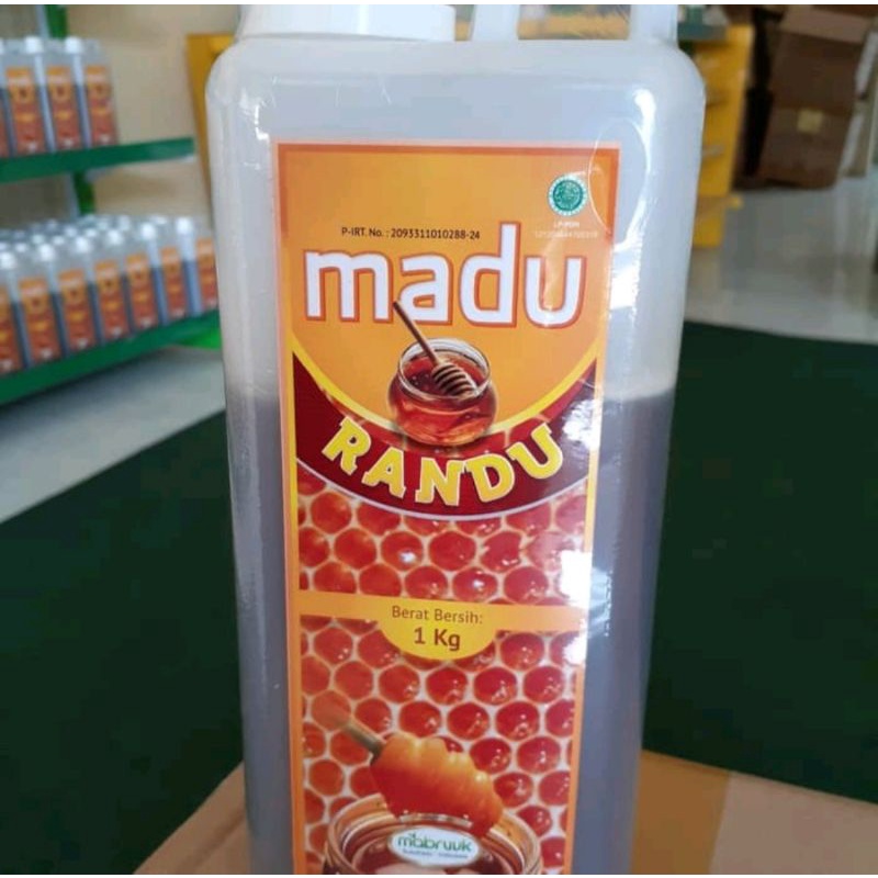 

Madu Randu Murni Mabruuk 1 Kg