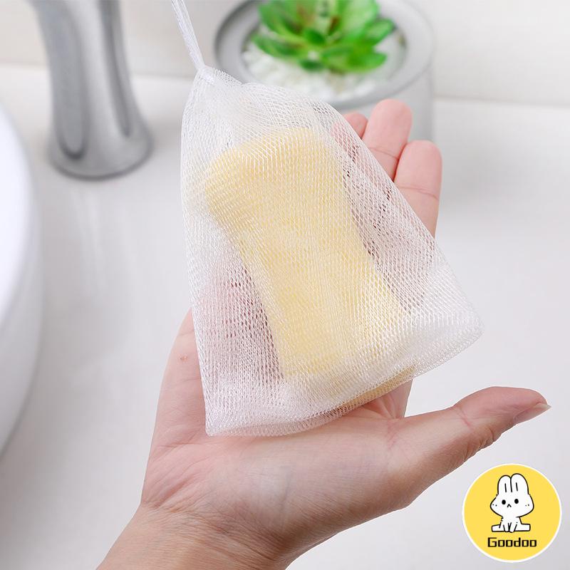 Foaming Mesh Pembersih Wajah Cleansing Mesh Handmade Soap Mesh Bag -Doo