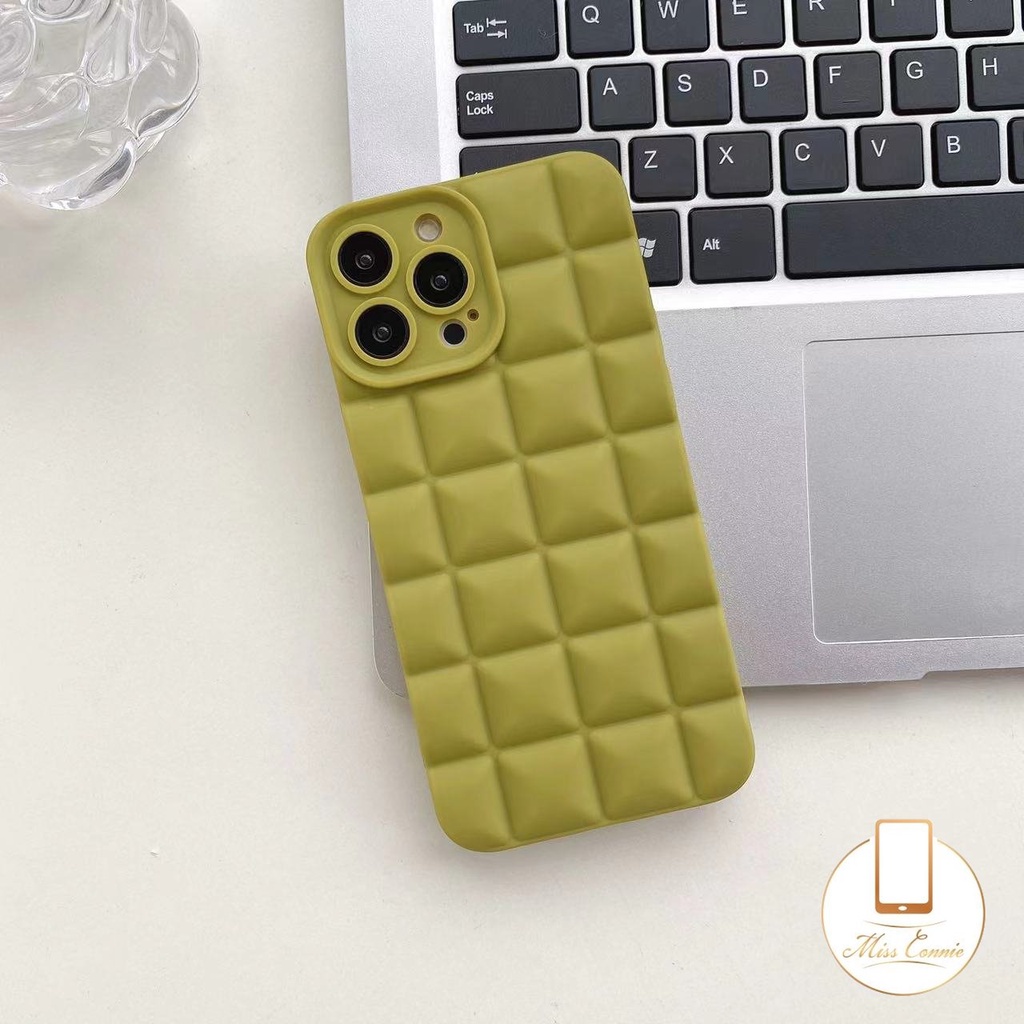 Soft Case Matte Warna Permen Gaya Vintage Untuk iPhone 8Plus 7Plus 11 12 13 14 Pro MAX XR X XS MAX 6 6s 7 8 Plus SE 2020