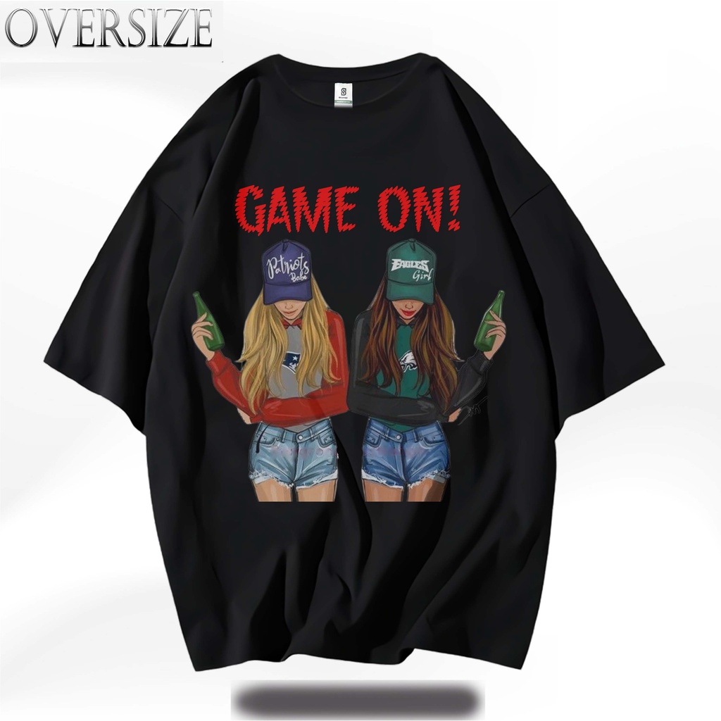 GAME ON KAOS OVERSIZE WASHING VINTAGE TEE