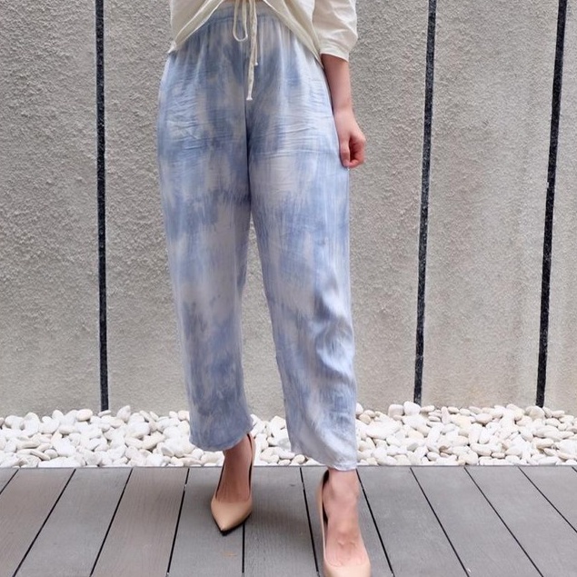 HOPYLOVY SALE Celana Comfy Pants bahan Katun Wanita Sania